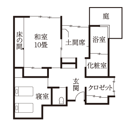 間取り図:梅