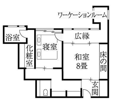 間取り図:若草・羽衣