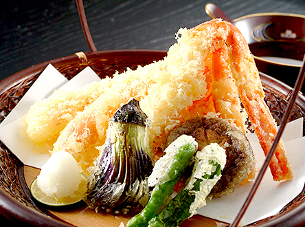 Crab tempura